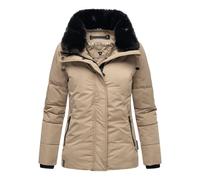 Winterjacke mit Kunstfellkragen "Frostii XIV" Taupe Grey M
