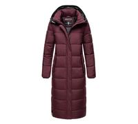 Navahoo Steppmantel »Isalie« zeitloser Winterparka mit abnehmbarer Kapuze, weinrot