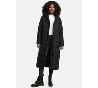 Bestseller Steppmantel NAVAHOO "Isalie" XL (42) schwarz Damen Mäntel zeitloser Winterparka mit abnehmbarer Kapuze XL (42) schwarz