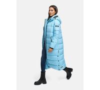 Steppmantel NAVAHOO "Isalie", Damen, Gr. XL (42), blau (himmelblau), Oberstoff: 100% Polyester; Futter: 100% Polyester; Wattierung: 100% Polyester; Ärmelfutter: 100% Polyester, oversize ca. Mitte Wade