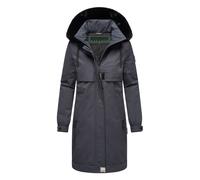 Navahoo Kaltwetterretter Damen Winter Parka mit Kunstfellkragen S