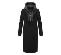 Langmantel NAVAHOO "Kekstraum 14", Damen, Gr. M (38), schwarz, Obermaterial 1: 95% Polyester, 3% Viskose, 2% Elasthan; Obermaterial 2: 100% Polyester; Innenfutter: 100% Polyester; Ärmelfutter: 100% Po