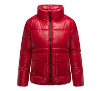 Kurzjacke NAVAHOO "Eispracht 14", Damen, Gr. M (38), rot (dunkelrot), Obermaterial: 100% Polyester, Innenfutter: 100% Polyester, Wattierung: 100% Polyester, Ärmelfutter: 100% Polyester, modisch, gerad