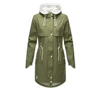 Navahoo Kurzmantel Damen oliv, XXXL