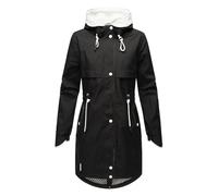 Navahoo Kurzmantel Damen schwarz, XXXL