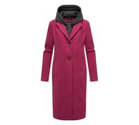 Navahoo Langmantel Damen bordeaux, XXXL