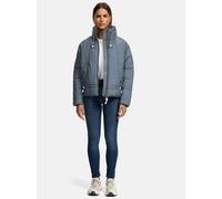 Steppjacke NAVAHOO "Luftzauber 14", Damen, Gr. M (38), blau (graublau), Obermaterial: 100% Polyester; Innenfutter: 100% Polyester; Ärmelfutter: 100% Polyester; Wattierung: 100% Polyester, oversize hüf