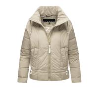 Steppjacke NAVAHOO "Luftzauber 14", Damen, Gr. S (36), grau, Obermaterial: 100% Polyester; Innenfutter: 100% Polyester; Ärmelfutter: 100% Polyester; Wattierung: 100% Polyester, oversize hüftlang, hoch