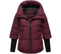 Steppjacke NAVAHOO "Lotusherz XIV", Damen, Gr. M (38), rot (dunkelrot), Obermaterial: 100% Polyester. Innenfutter: 100% Polyester. Wattierung: 100% Polyester. Ärmelfutter: 100% Polyester, figurumspiel