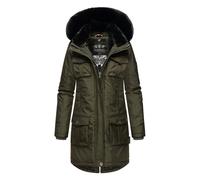 Navahoo Wintermantel Damen oliv, M