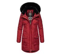 Wintermantel NAVAHOO "Tiniis" Gr. M (38), rot (blutrot) Damen Mäntel Wintermäntel Parka mit abnehmbarer Kapuze und extra Einkaufstasche (25564740-M)