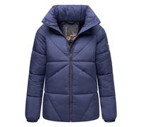 Navahoo Schokolinaa Damen Winter Steppjacke mit gefüttertem Kragen S