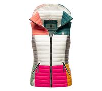 Navahoo Shadaa Multikulti Damen Steppweste - Leicht, farbenfroh & stylisch XS