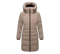 Steppmantel NAVAHOO "Mondnebel XIV", Damen, Gr. XL (42), grau (taupe), Obermaterial: 100% Polyester; Innenfutter: 100% Polyester; Wattierung: 100% Polyester; Ärmelfutter: 100% Polyester, modisch, figu