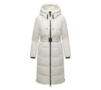 Steppmantel NAVAHOO "Herbstnebel 14", Damen, Gr. M (38), weiß, Obermaterial: 100% Polyester; Innenfutter: 100% Polyester; Wattierung: 100% Polyester; Ärmelfutter: 100% Polyester, figurumspielend ca. M