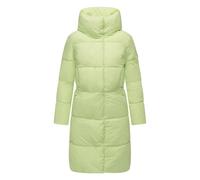 Wintermantel NAVAHOO "Wolkenkuss 14", Damen, Gr. XXXL(46), lime, Obermaterial: 100% Polyester, Innenfutter: 100% Polyester, Wattierung: 100% Polyester, Ärmelfutter: 100% Polyester, Basic, gerade knieu