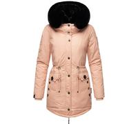 Navahoo Damen Warmer Winterparka mit doppelter Kunstpelz-Kapuze Sweety Deluxe Rose Gr. XXL