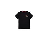 Alpha Industries T-Shirt Naval Backprint Schwarz Größe L