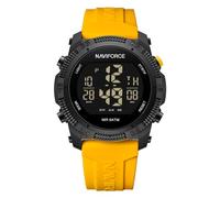 Naviforce Herren wasserdicht Sportuhr,Uhr für,digital Stoppuhr Wecker Kautschukband Damen Armbanduhr