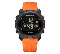 Naviforce Herren wasserdicht Sportuhr,Uhr für,digital Stoppuhr Wecker Kautschukband Damen Armbanduhr