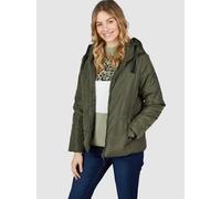 Steppjacke NAVIGAZIONE "NAVIGAZIONE Jacke", Damen, Gr. 46, grün (oliv), Obermaterial: 100% Polyester PES. Futter: 100% Polyester PES. 100% Polyester PES., uni, regular fit, Jacken Steppjacke, mit vers