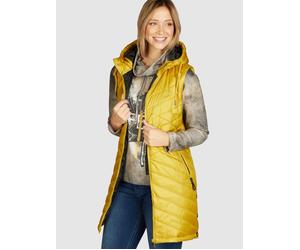 Navigazione Long-Steppweste Damen gelb, 46