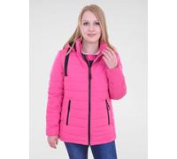 Steppjacke NAVIGAZIONE "NAVIGAZIONE Jacke", Damen, Gr. 42, pink (fuchsia), Obermaterial: 100% Polyester PES. Futter: 100% Polyester PES. 100% Polyester PES., uni, relaxed fit, ohne Ausschnitt, Jacken