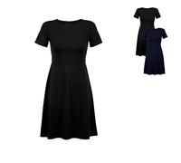 NB3171 NEOBLU Damen Kleid Camille Deep Black 44