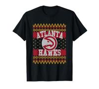 NBA Atlanta Hawks hässlicher Weihnachtspullover T-Shirt