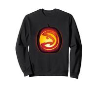 NBA Atlanta Hawks Halloween-Glühkürbis Sweatshirt