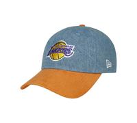 New Era NBA Denim Midi 9TWENTY Kappe Los Angeles Lakers blau orange lila