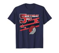 NBA Portland Trail Blazers 5. Geburtstag Junge T-Shirt