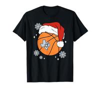 NBA San Antonio Spurs Weihnachtsmannmütze Ball T-Shirt