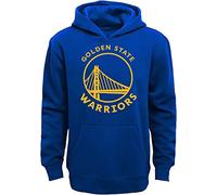 NBA Youth 8-20 Team-Farbe Primary Logo Pullover Fleece Sweatshirt Hoodie, Golden State Warriors Blue Home, L