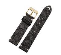 NBCNZCTSAS 20 22 mm Armband, passend for Rolex, passend for Seiko, Schwarz, Grün, passend for Water Ghost, passend for Tissot, passend for Omega, passend for Uhrenarmband aus Straußenleder. Uhrenarmbä