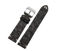 NBCNZCTSAS 20 22 mm Armband, passend for Rolex, passend for Seiko, Schwarz, Grün, passend for Water Ghost, passend for Tissot, passend for Omega, passend for Uhrenarmband aus Straußenleder. Uhrenarmbä