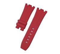 NBCNZCTSAS 28mm 30mm FKM Fluorkautschuk Armband Passend for AP Passend for Audemars Gürtel Passend for Piguet Passend for ROYAL OAK OFFSHORE 15710 15703 Uhrenarmband(Black 01,28MM_NO BUCKLE)