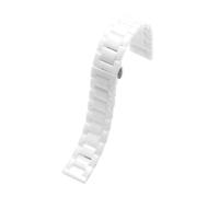 NBCNZCTSAS Keramikarmband 14 16 mm 18 mm 20 mm 21 mm 22 mm Passend for Seiko/Fit for Tissot/Fit for Armani/Fit for Citizen/Fit for Omega/Fit for Ck Herren- und Damenarmband(White,22mm)