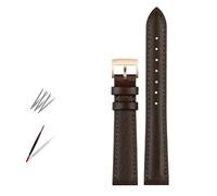 NBCNZCTSAS Modisches Lederarmband for Uhren, passend for Armani, passend for Timex, passend for Gucci, passend for Fossil, passend for Casio, Uhrenarmband for Damen, 10, 12 mm, 14 mm, 16 mm, 18 mm(Bro