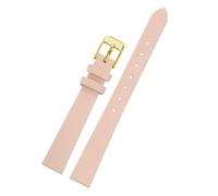 NBCNZCTSAS Passend for Swarovski Strass-Leder-Uhrenarmband 5158517/5158972, Schnellverschluss-Damenuhrenarmband 12, 14 mm, 16 mm, 18 mm(Pink-gold,16mm)