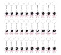 nbeads 30 Stück 2 Größen Astronauten Schlüsselanhänger, Schlüsselanhänger Mit Astronauten Design Astronauten Weltraum Partygeschenke Für Geburtstagsfeiern Urlaubsgeschenke, Rosa