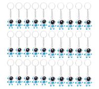 nbeads 30 Stück 2 Größen Astronauten Schlüsselanhänger, Schlüsselanhänger Mit Astronauten Design Astronauten Weltraum Partygeschenke Für Geburtstagsfeiern Urlaubsgeschenke, Blau