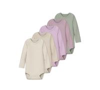 name it Langarmbody 5er Pack Winsome Orchid - Junge,Mädchen - Gr. 74