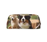 NBSKSDLK Make-up-Tasche für Damen und Herren, Kosmetiktasche mit Reißverschluss, Kosmetiktasche, Kosmetiktasche, Kosmetiktasche, ästhetische Stifttasche, Geldbörse aus Leder, silber, Einheitsgröße