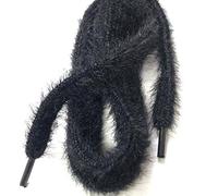 NC 2 Paar Flauschige Schnürsenkel Schnürsenkel Flauschige Dehnbare Schnürsenkel pelzige elastische Schnürsenkel ohne Krawatte Schnürsenkel Schnürsenkel ohne Schnürsenkel Elastische