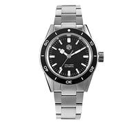 NC San Martin 39,5 mm Diving Sandwich Dial Luxury Men Uhren aus Saphirglas YN55 Automatik mechanische Armbanduhr (Farbe 2)