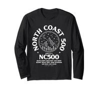 NC500 North Coast 500 Scotland Road Trip Geschenk Langarmshirt
