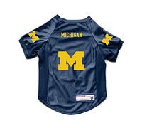 NCAA Michigan Wolverines Stretch-Jersey für Haustiere