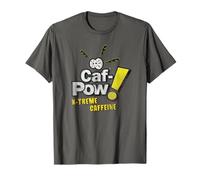 NCIS T-Shirt Abigail's Caf-Pow Grau Unisex Erwachsene Kurzarm Crew Neck Klein