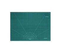 NCONCO Schneidematte A0 90x120 cm Grün - Selbstheilende Cutting Mat A0, 5-lagig & schnittfest, beidseitig Bedruckt, extra große Bastelunterlage & Schneideunterlage für Nähen, Patchwork, Modellbau